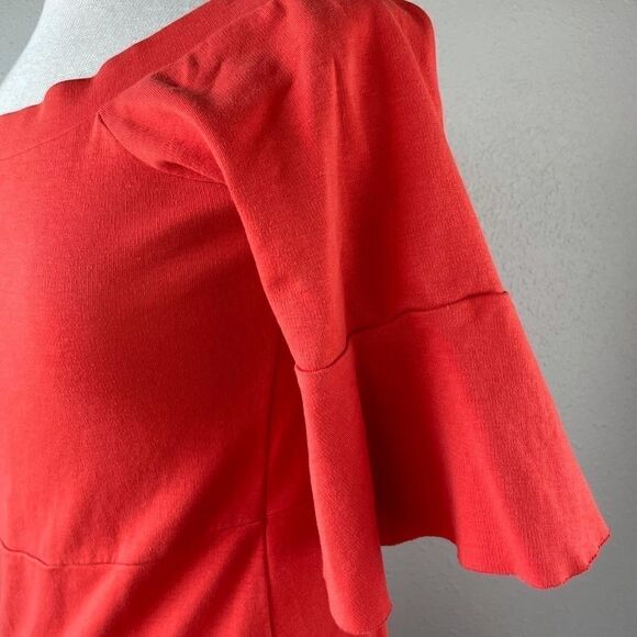 Free People Orange Dress Size M - Picture 5 of 8